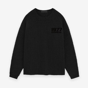 1977 Essentials Heavy Waffle Crewneck Sweater